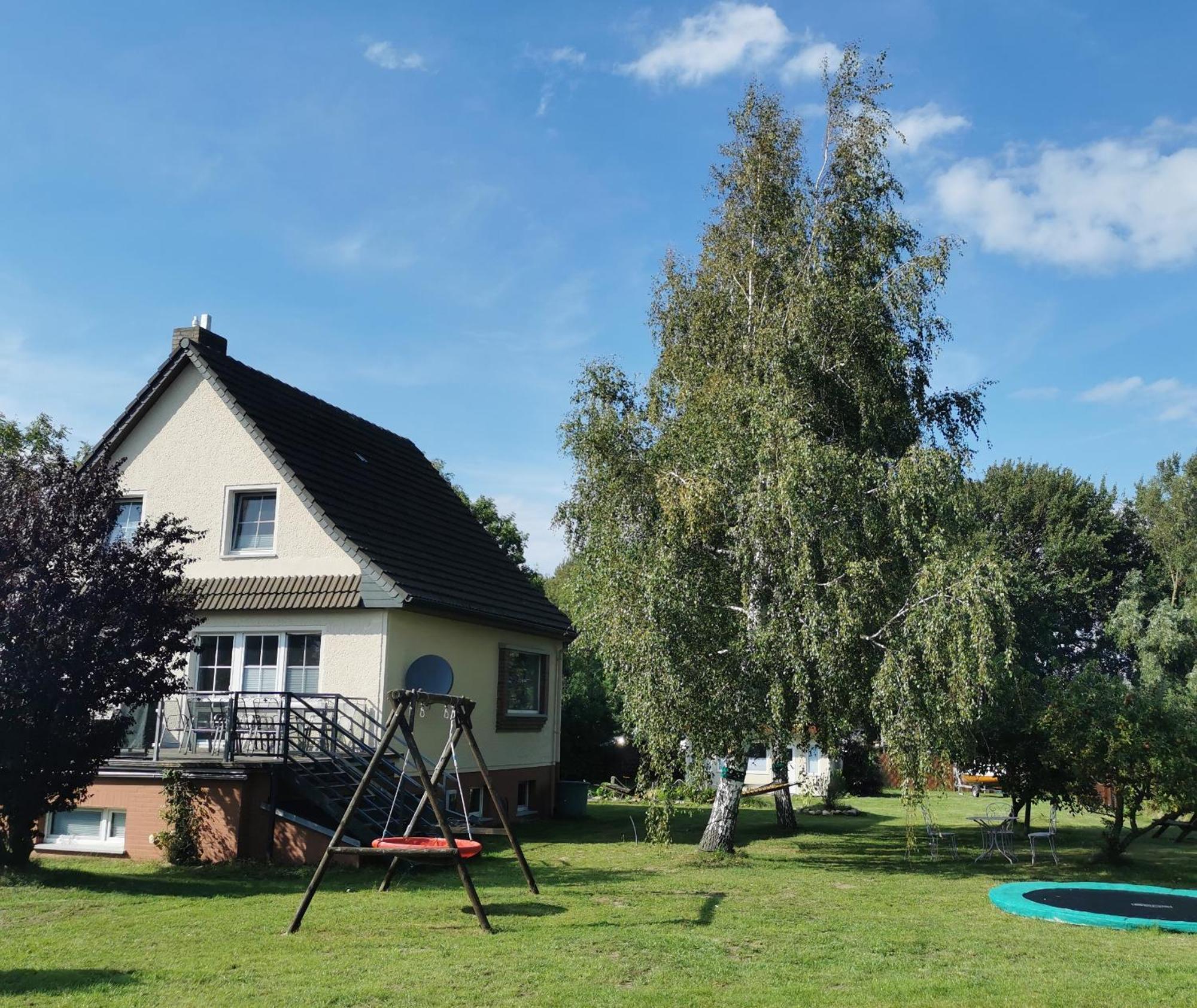 Ruegenferienhaus - Schaprode Hafen Extérieur photo